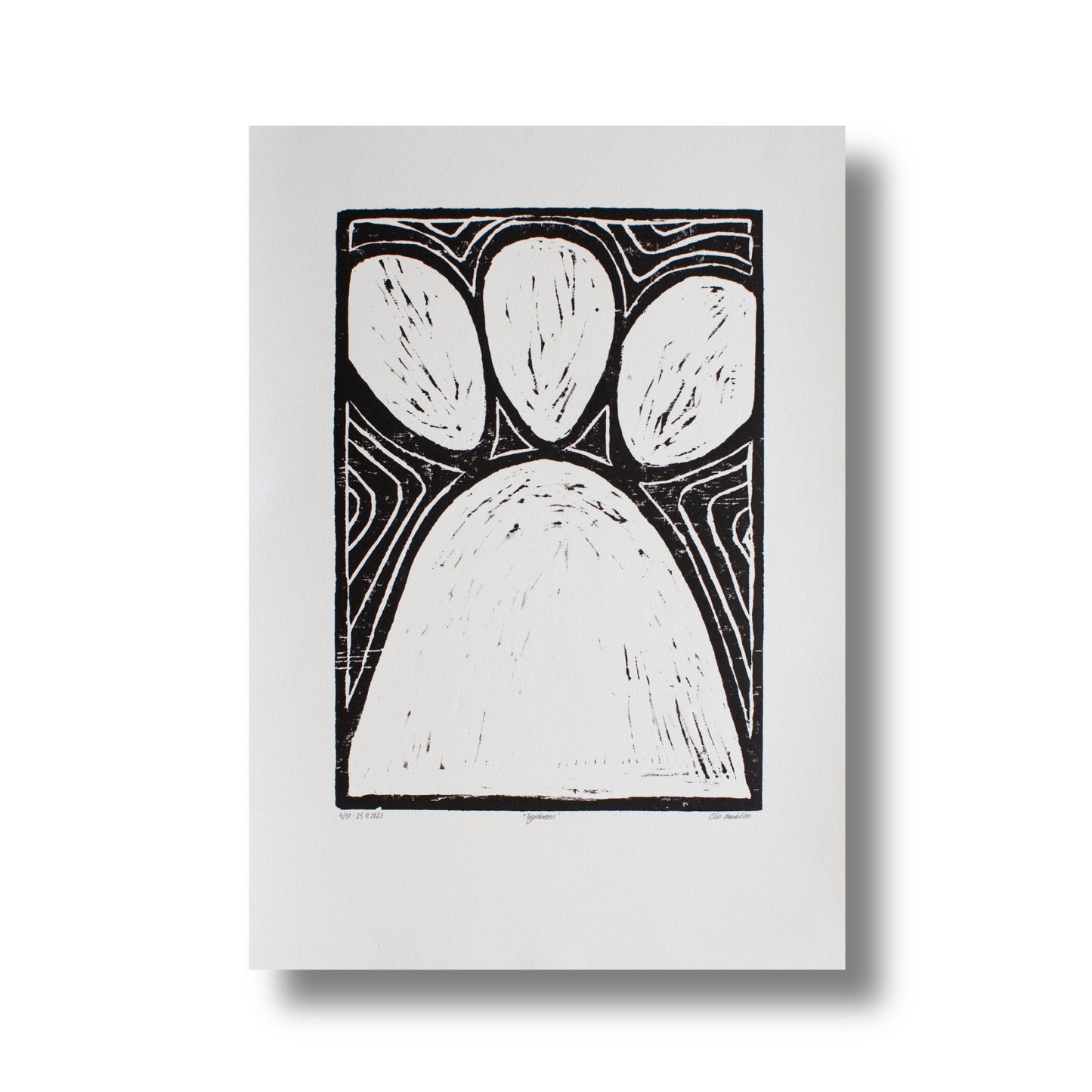 Eggstentialism – Togetherness No 4/50 - Creativity Booster Art - Hauklien Design - 991 601 481