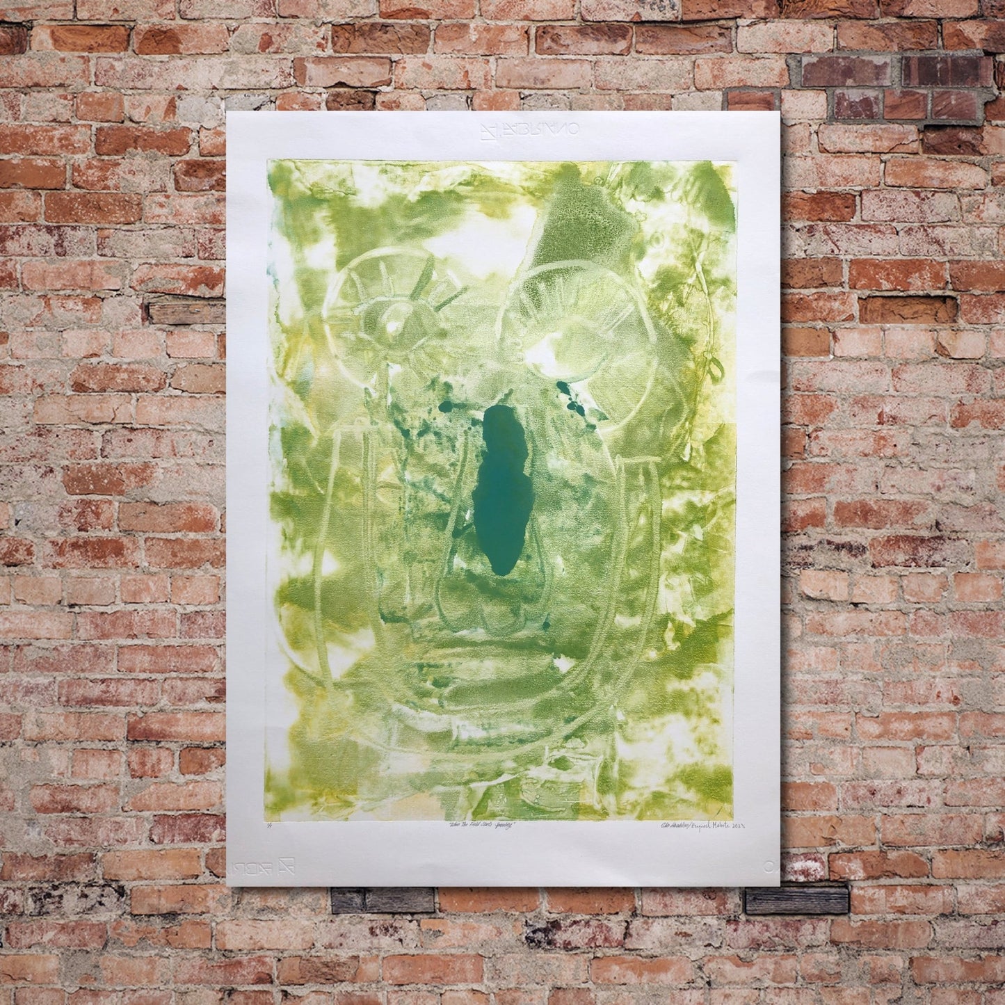 Return To Earthiness – After The Field Start Sprouting No 1/1 - Creativity Booster Art - Hauklien Design - 991 601 481