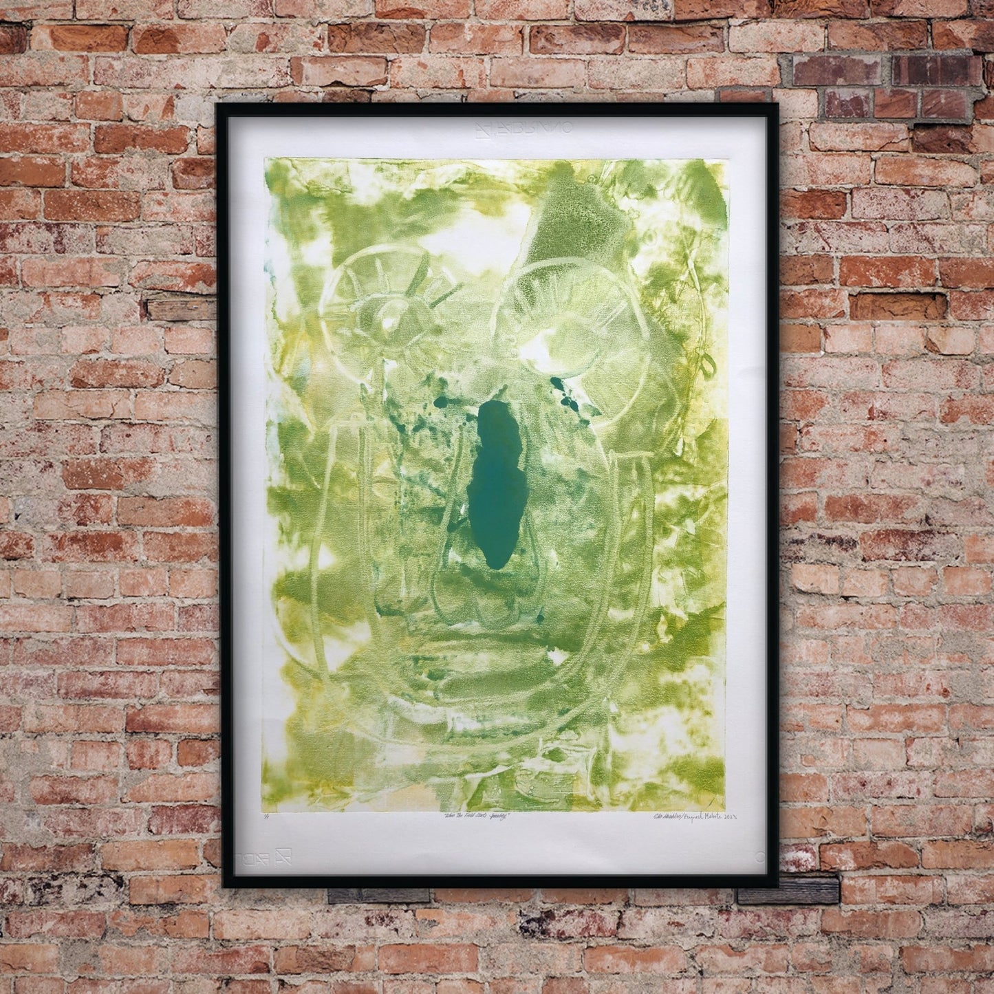 Return To Earthiness – After The Field Start Sprouting No 1/1 - Creativity Booster Art - Hauklien Design - 991 601 481