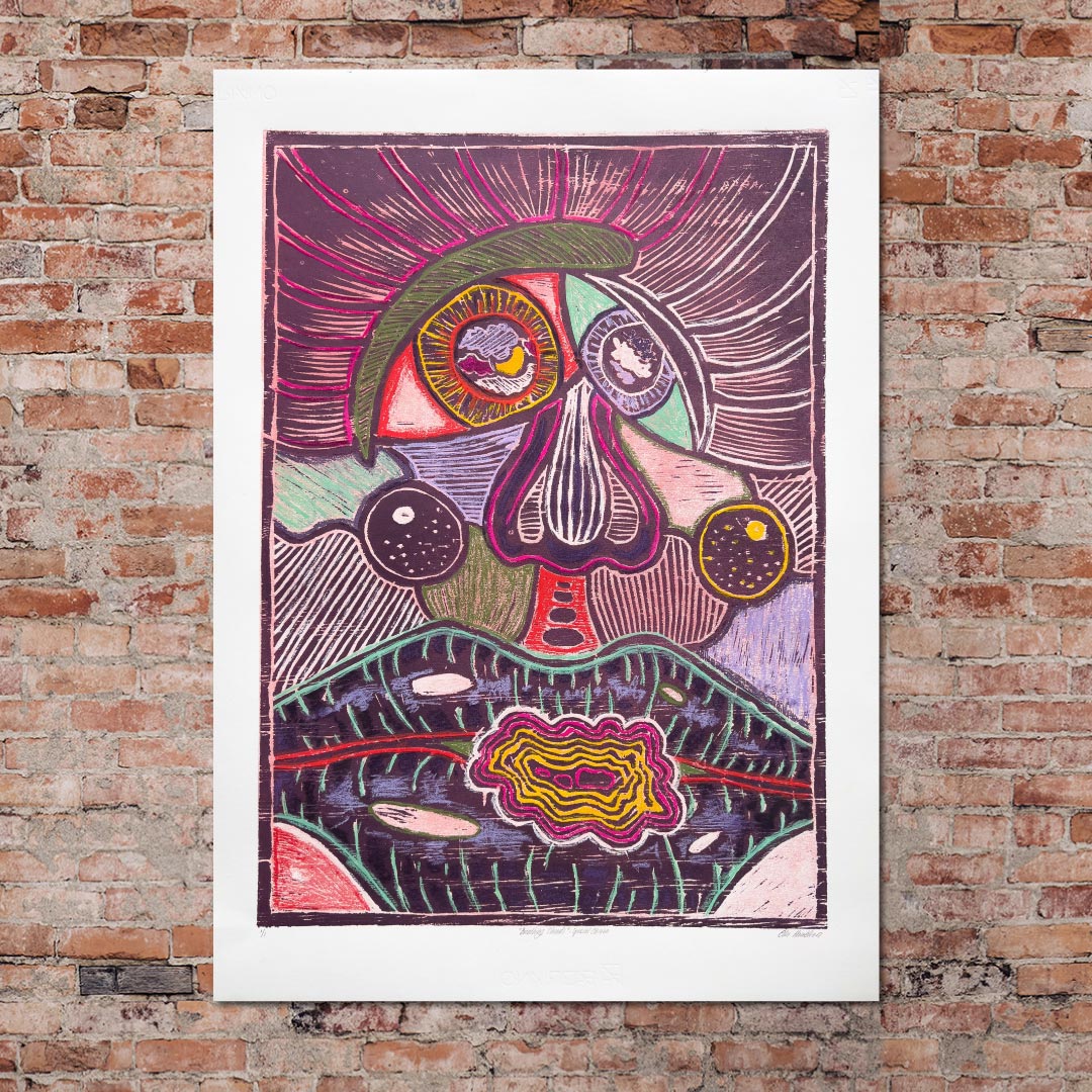 Return To Earthiness – Breathing Clouds, Special Edition No 1/1 - Creativity Booster Art - Hauklien Design - 991 601 481