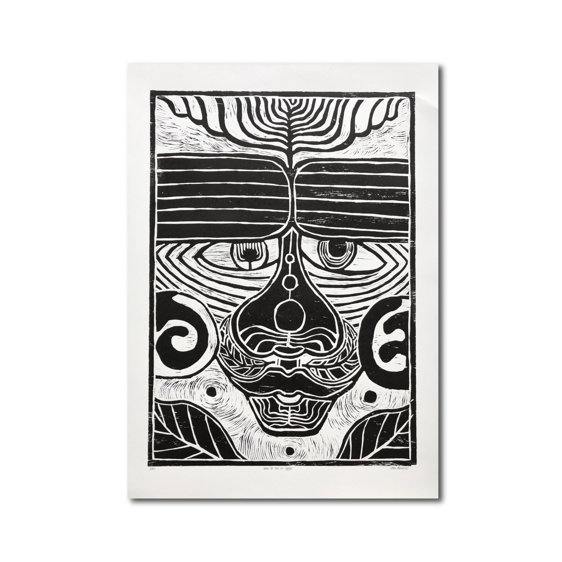 Return To Earthiness – When The Trees Are Singing No 3/25 - Creativity Booster Art - Hauklien Design - 991 601 481