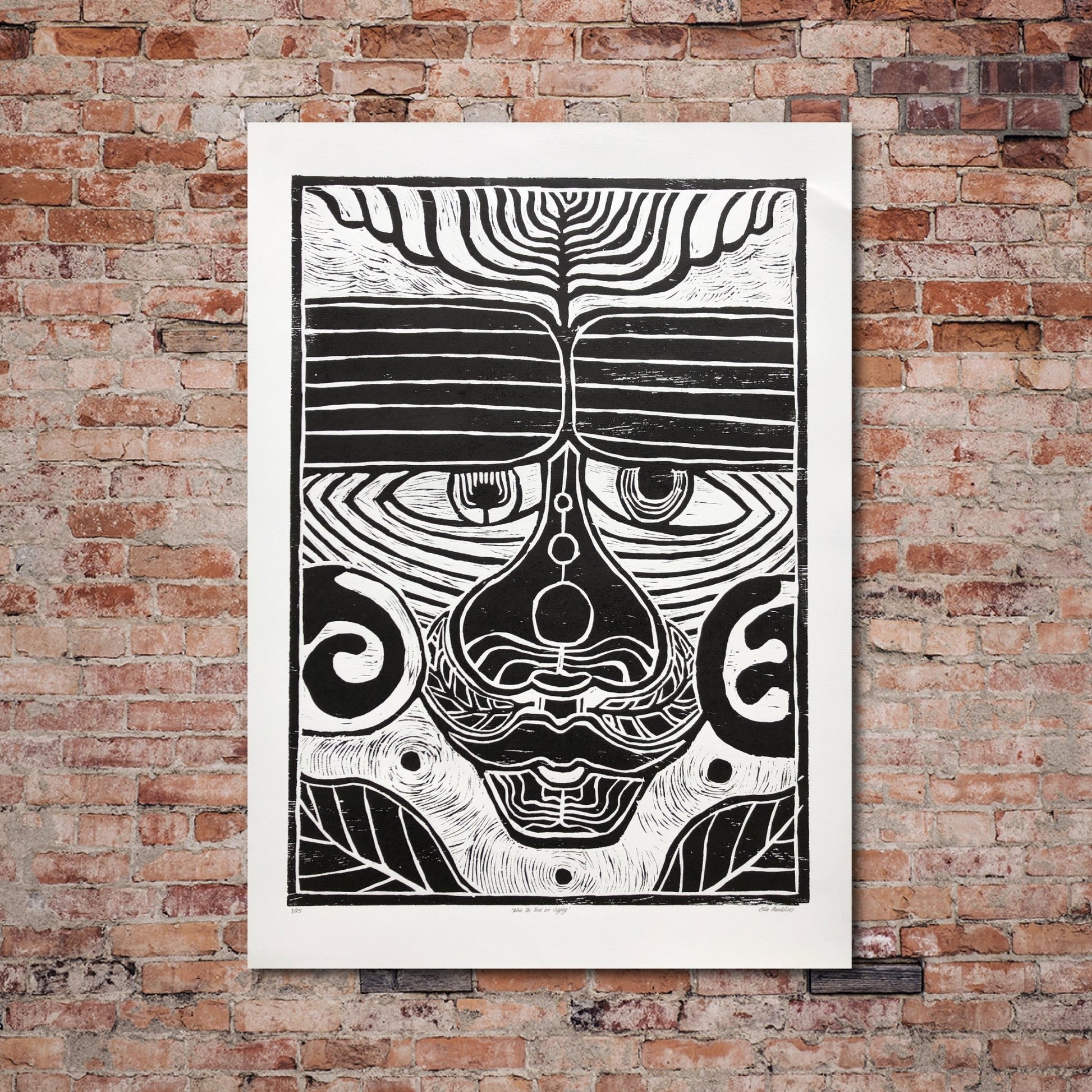 Return To Earthiness – When The Trees Are Singing No 3/25 - Creativity Booster Art - Hauklien Design - 991 601 481